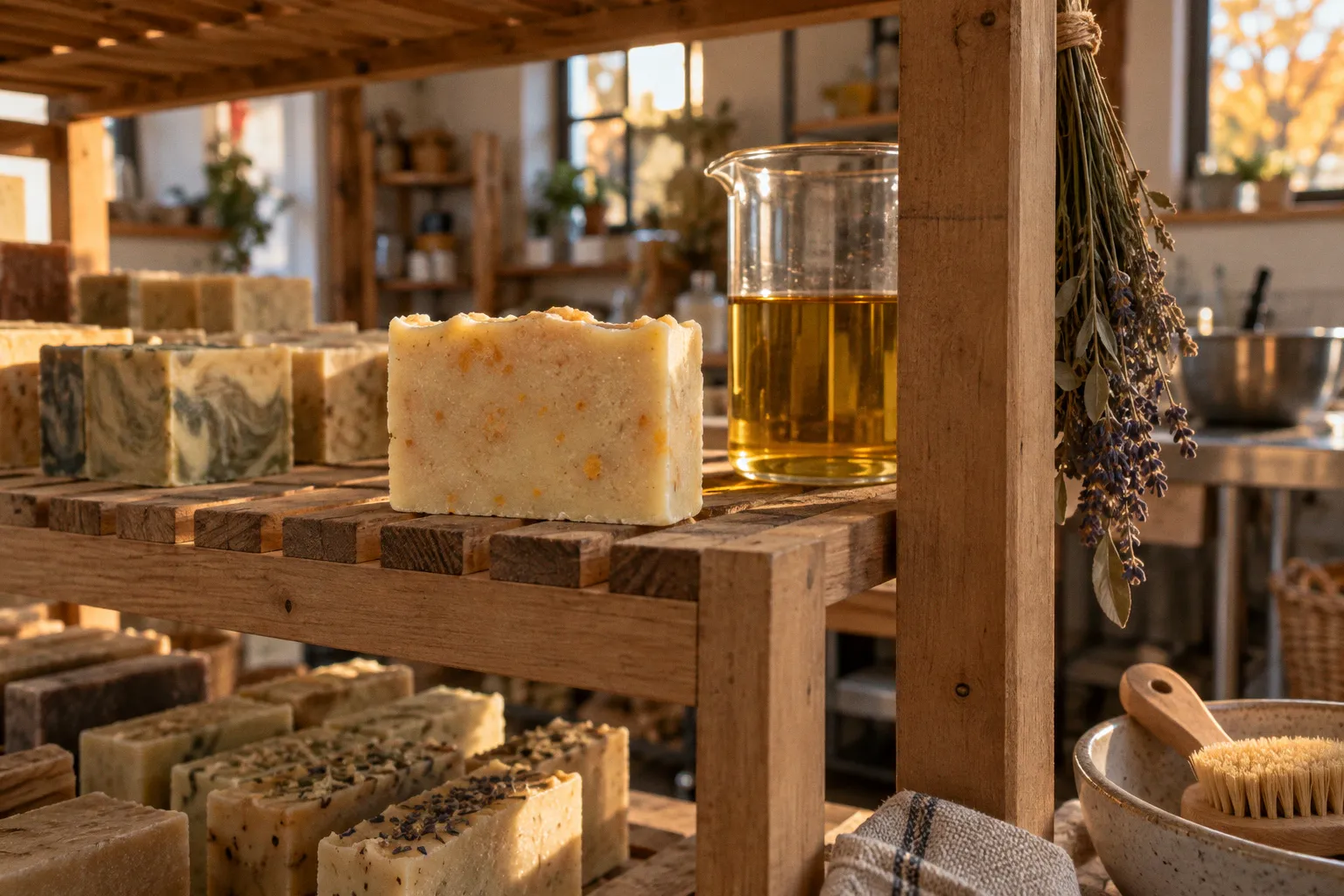 Savon saponifié à froid : pourquoi l'odeur devient rance